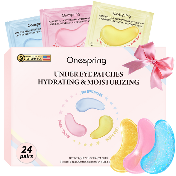 Tri-color eye mask combo