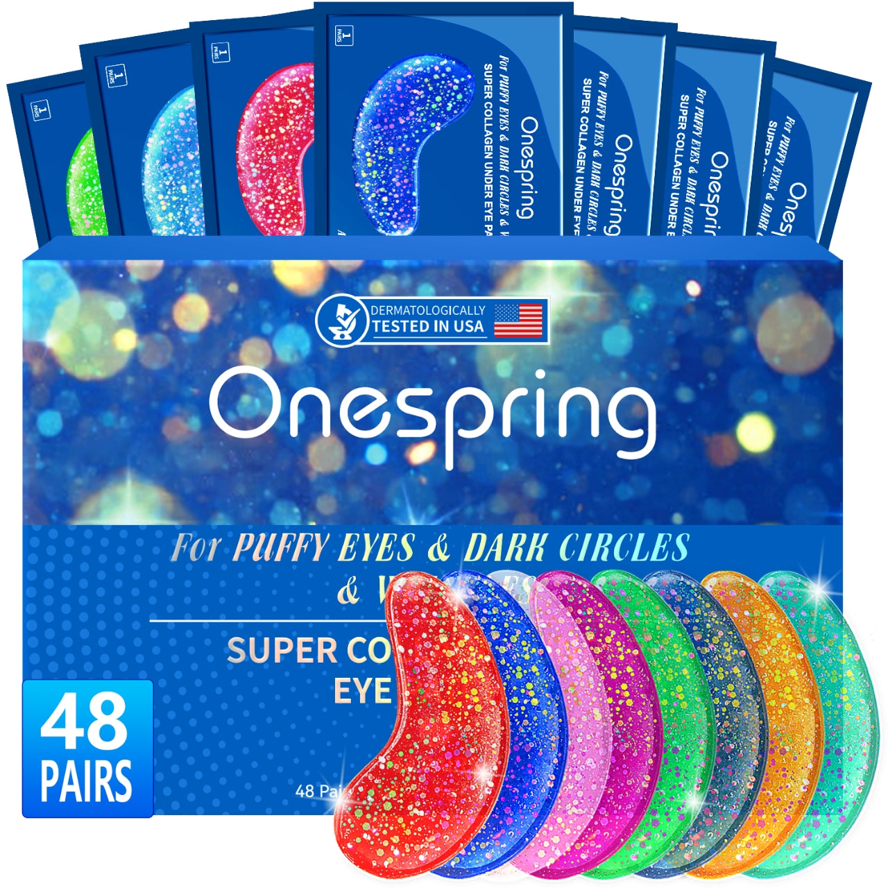 Blue Super Collagen Under eye patches