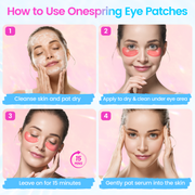 Pink Super Collagen Under eye patches