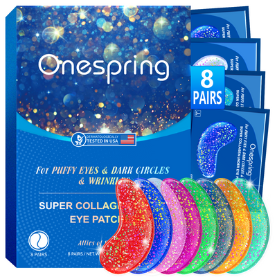 Blue Super Collagen Under eye patches