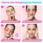 Pink Super Collagen Under eye patches