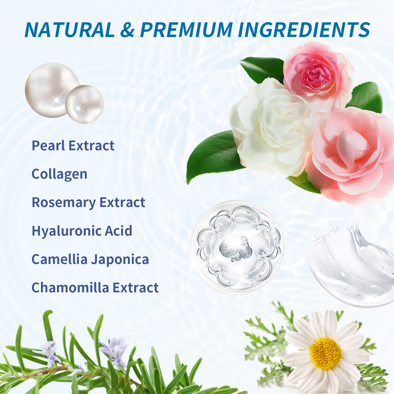 Blue Super Collagen Under eye patches