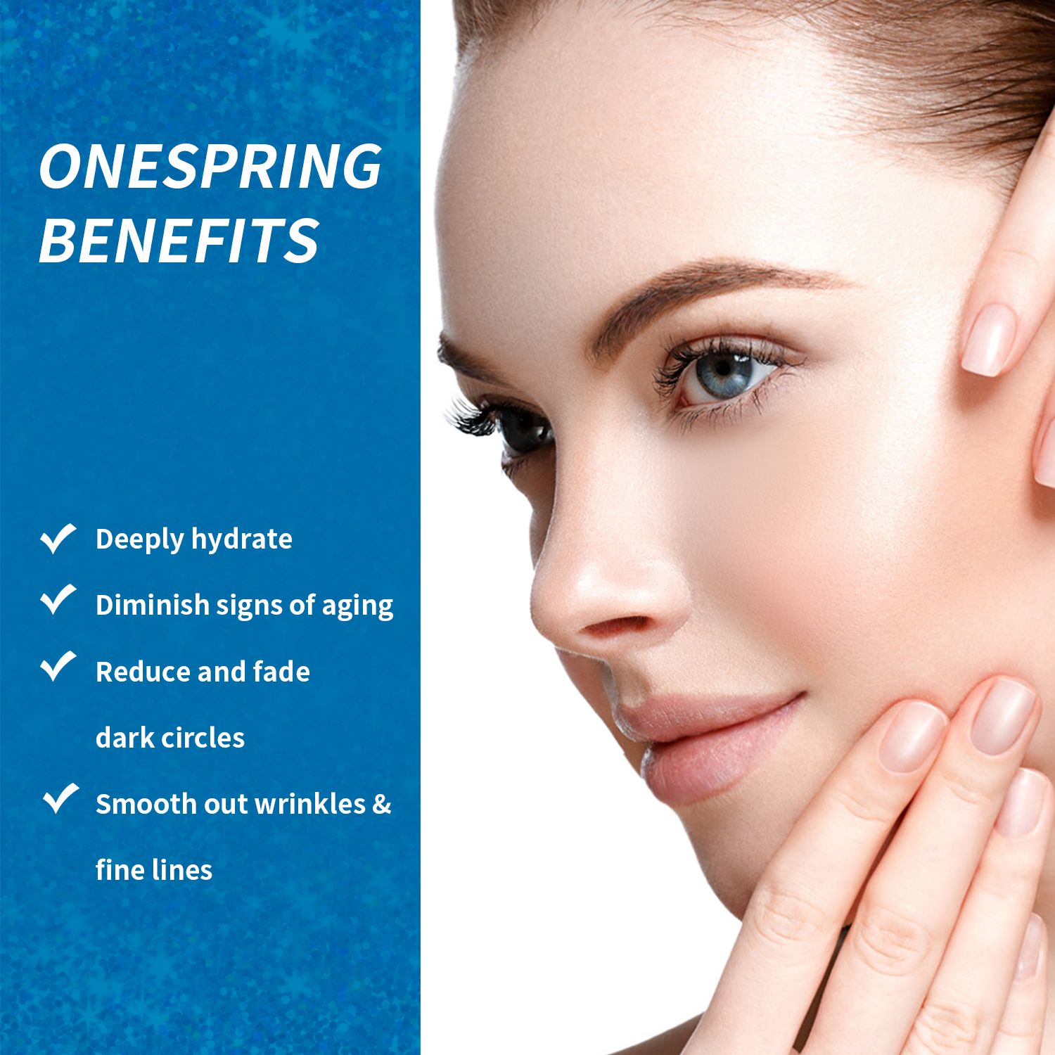 Blue Super Collagen Under eye patches