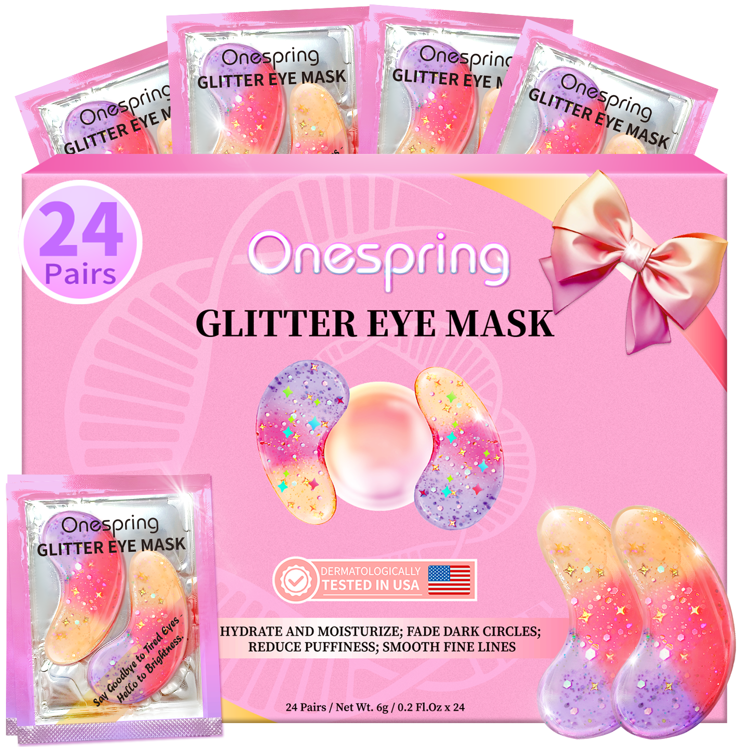 Glitter Under Eye Patches