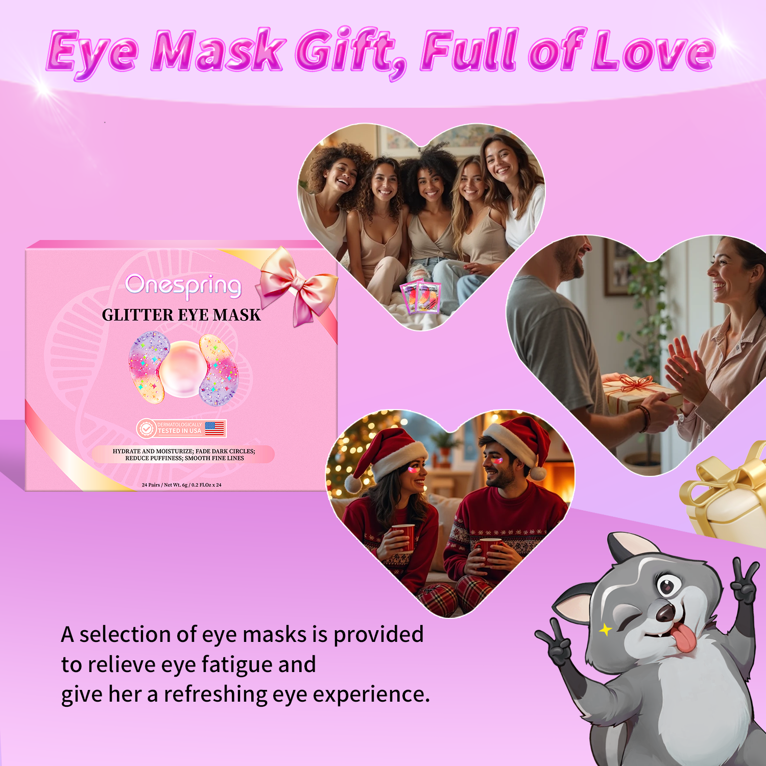 Glitter Under Eye Patches