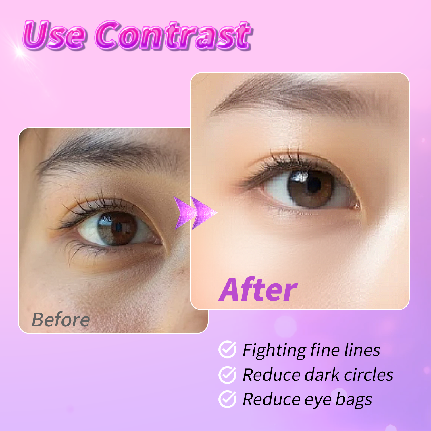 Glitter Under Eye Patches