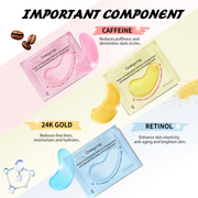 Tri-color eye mask combo