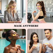 24K Gold eye mask