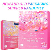 Pink Super Collagen Under eye patches