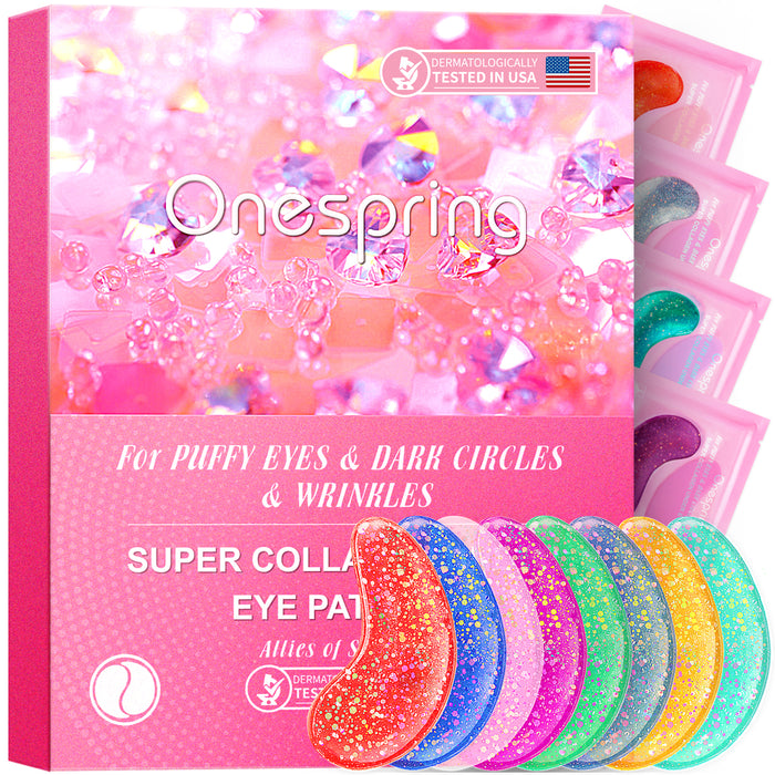 Pink Super Collagen Under eye patches