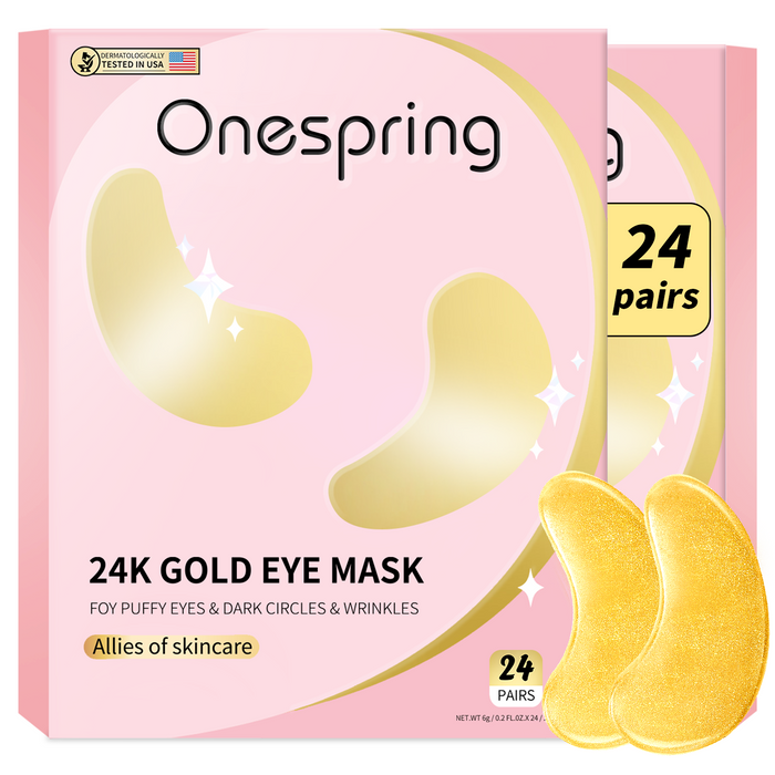 24K Gold eye mask