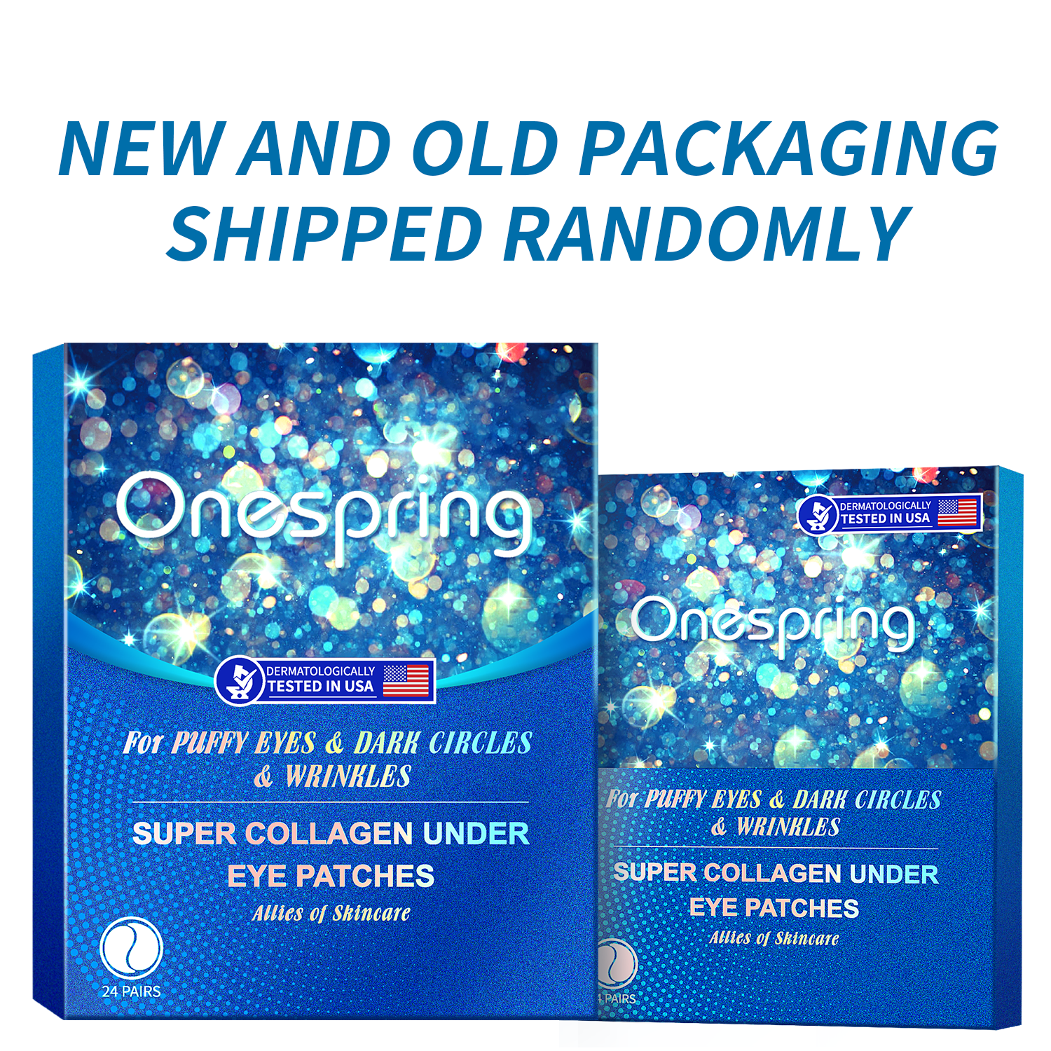 Blue Super Collagen Under eye patches